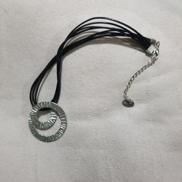 Caracol Waxed Leather Cord Necklace - Picture 1 of 1